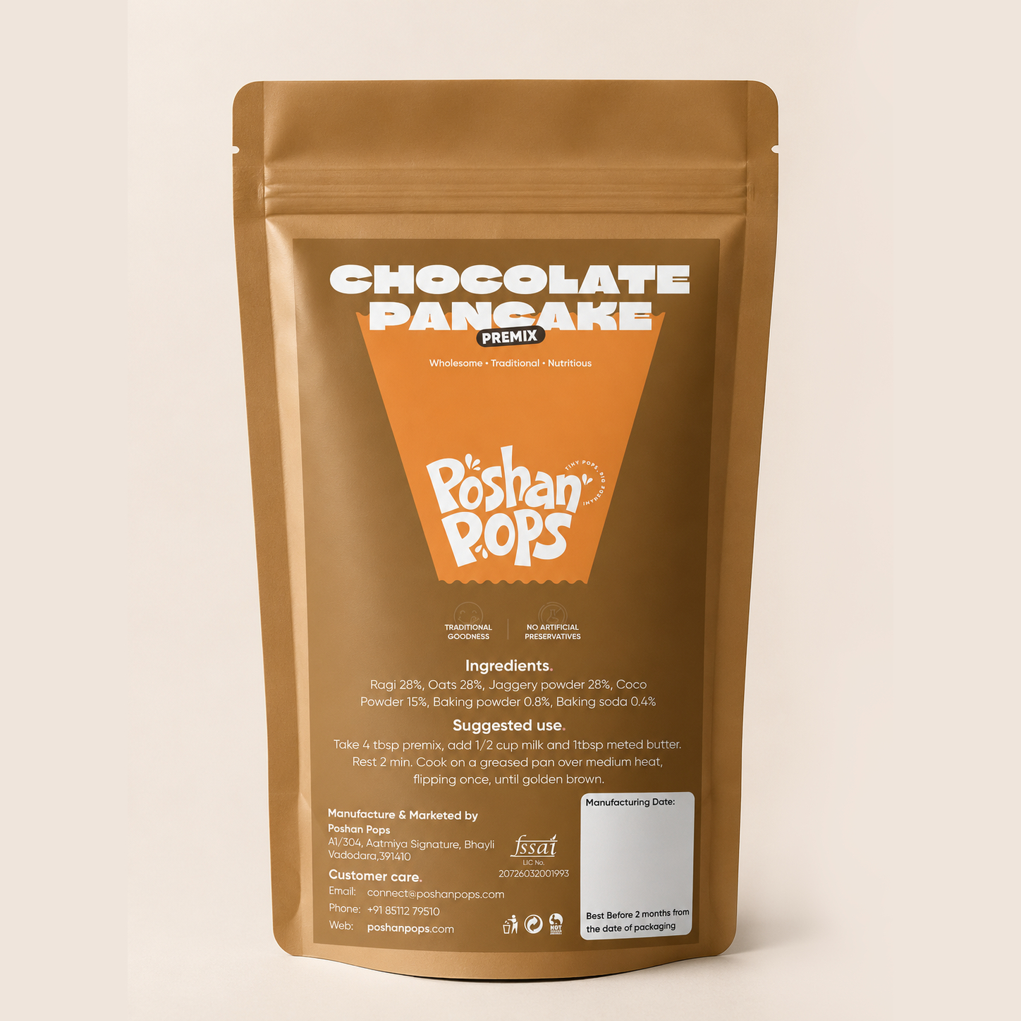 Chocolate Pancake Premix